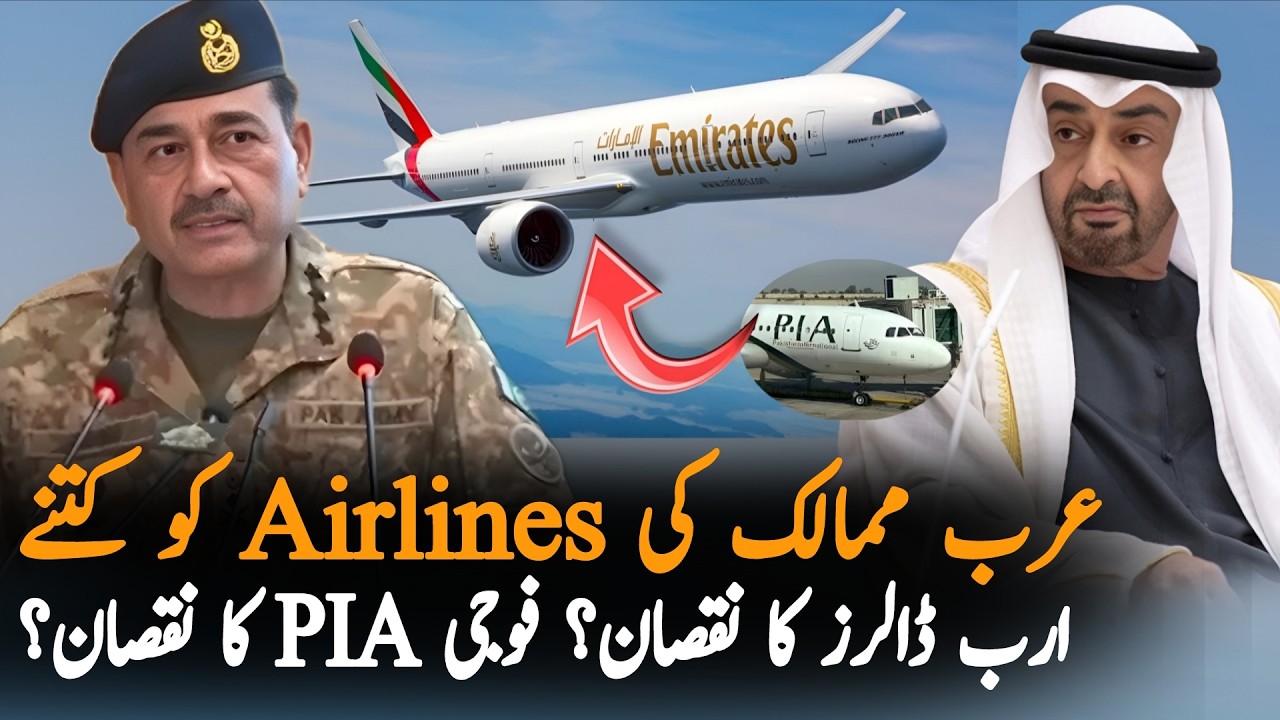 Arab Airlines Face Heavy Losses AfterRegional Crisis | Emirates Shares Drop Sharply