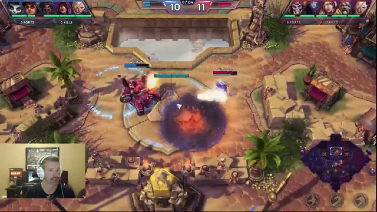 Heroes of the Storm Scrim - Coaching on Sky Temple - August 2015