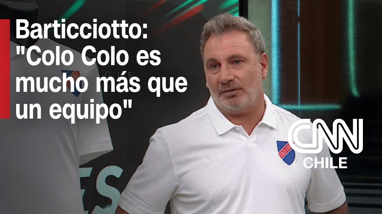 Marcelo Barticciotto y su amor eterno por Colo Colo ad portas de su centenario | CNN Deportes