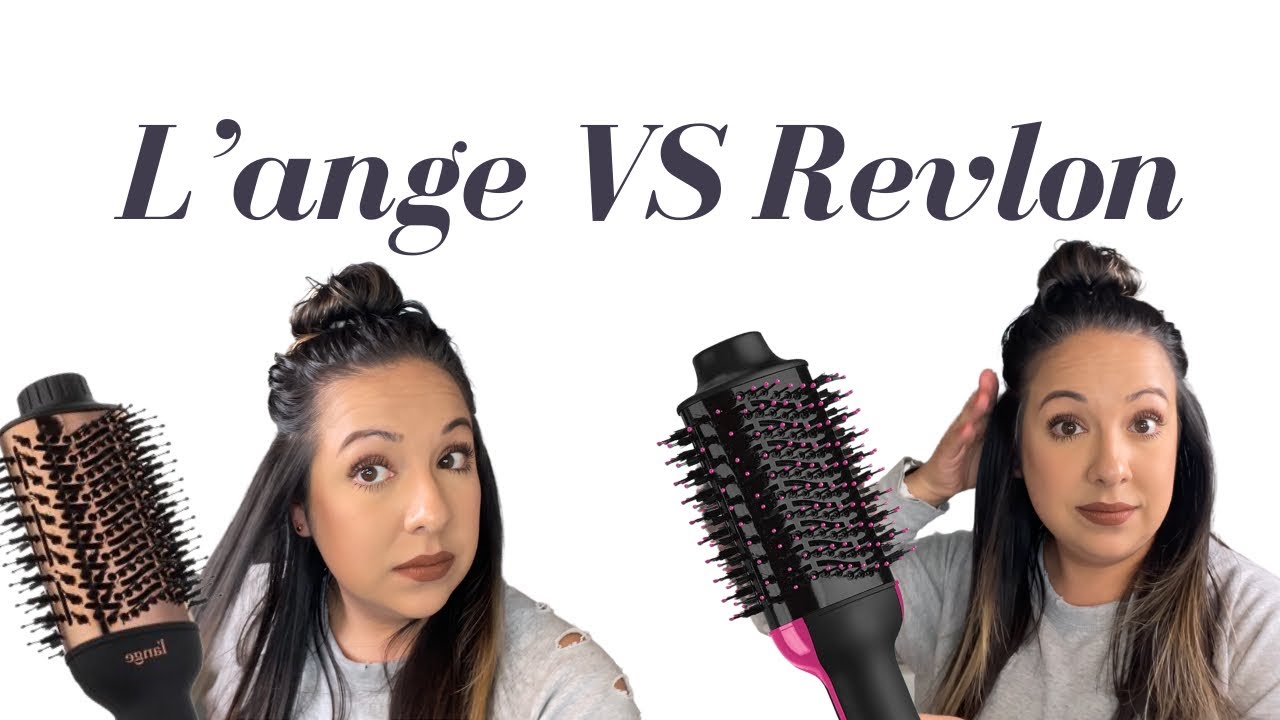 L’ange Le Volume VS Revlon Brush Dryer | Volumizing round brush | 2 in 1 BRUSH DRYER