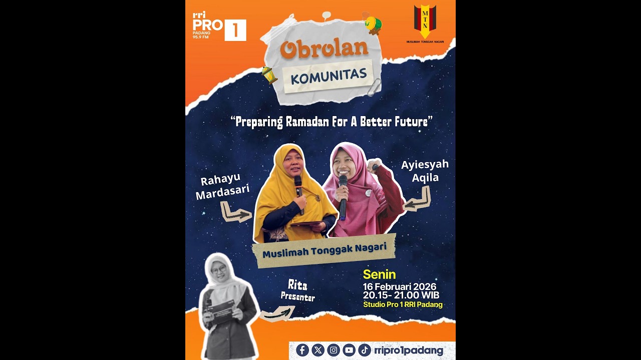 OBROLAN KOMUNITAS  || SENIN, 16 FEBRUARI 2026