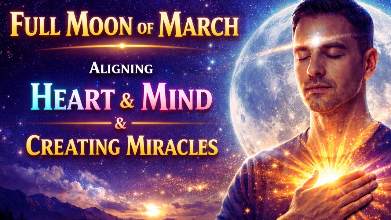 March Full Moon: The Moment to Align Heart and Mind and Create Miracles