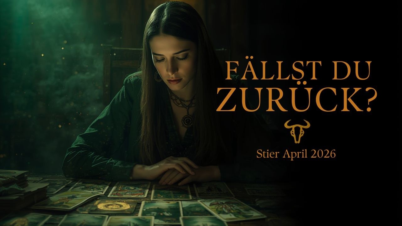 Stier ♉️ April 2026🔮Das Universum testet dich – gehst du zurück oder vorwärts? | Tarotlegung