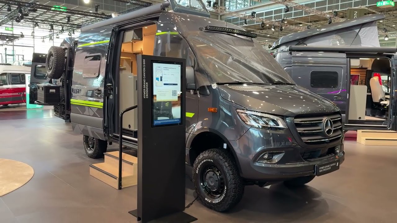 Hymer Grand Canyon S600 Crossover (Season 2026) Interior & Exterior - Caravan Salon 2025 Dusseldorf