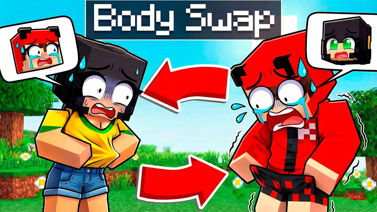 BODY SWAP With KNOXY And AURORA!