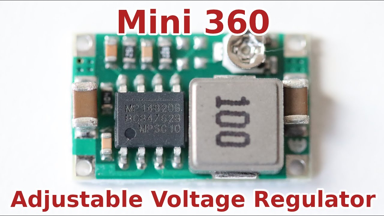 Mini 360 Tiny Cheap Adjustable DC-DC Step-down Voltage Regulator for Makers