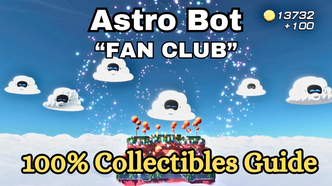 Astro Bot - Fan Club Collectibles Guide (All Bots & Puzzle Pieces)