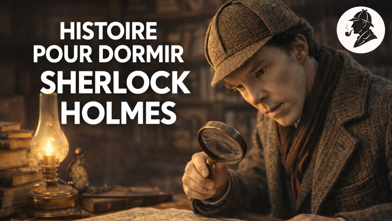 HISTOIRE POUR DORMIR – SHERLOCK HOLMES 🌙 | LE CARTOGRAPHE AVEUGLE | MYSTÈRE AFRICAIN | VOIX HOMME