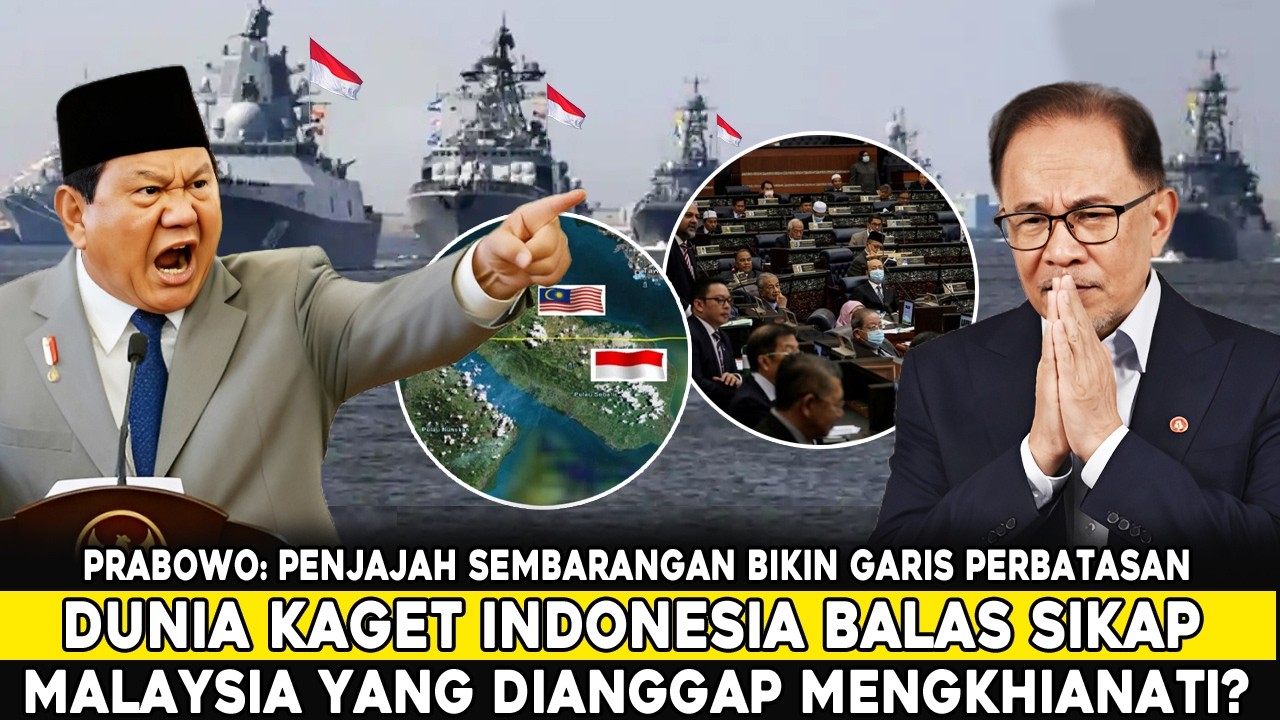 PRABOWO MURKA! Malaysia Diduga Main Api, TNI Kirim Kapal Rudal Terkuat ke Perbatasan!