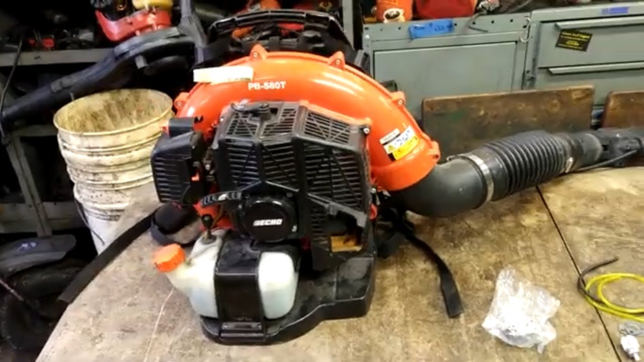 echo pb580t backpack blower carburetor repair