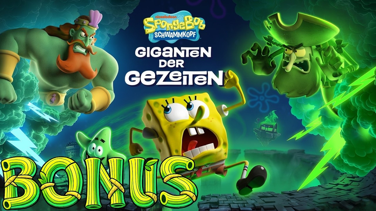 🧽 SpongeBob Schwammkopf: Giganten der Gezeiten #30 BONUS letzte Challenge und Super GEHEIME Cutscene