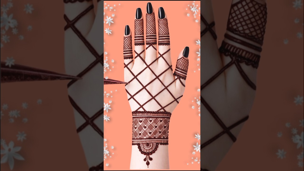 New Bridal Mehndi Design | Mehandi Ka Design #shorts #ytshorts  #trending