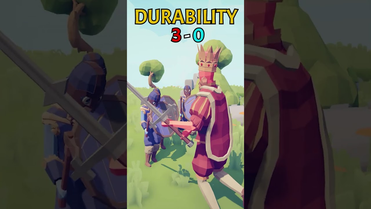 THE KING vs THE JARL - Totally Accurate Battle Simulator | TABS