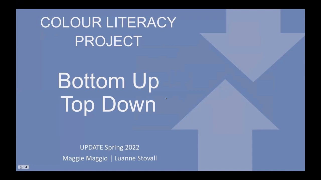 ICD 2022: An Update on the ISCC/AIC Colour Literacy Project, (Maggie Maggio and Luanne Stovall).
