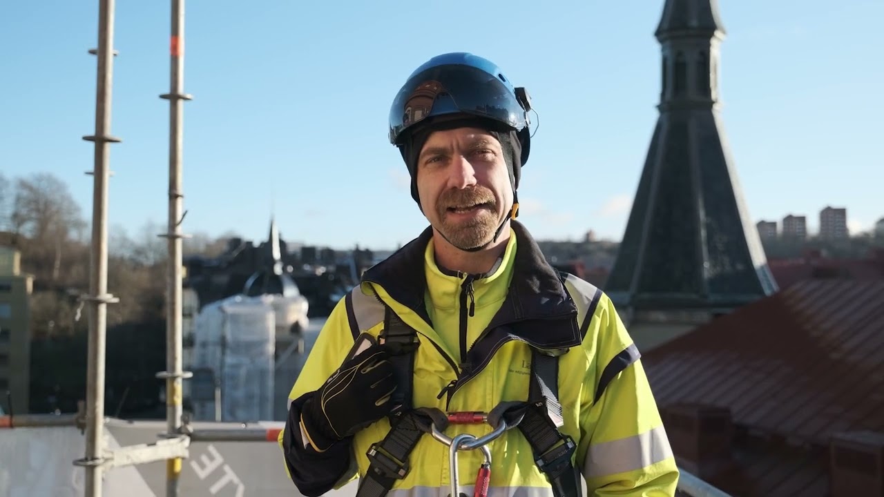 Arbeta säkert i Ställning
