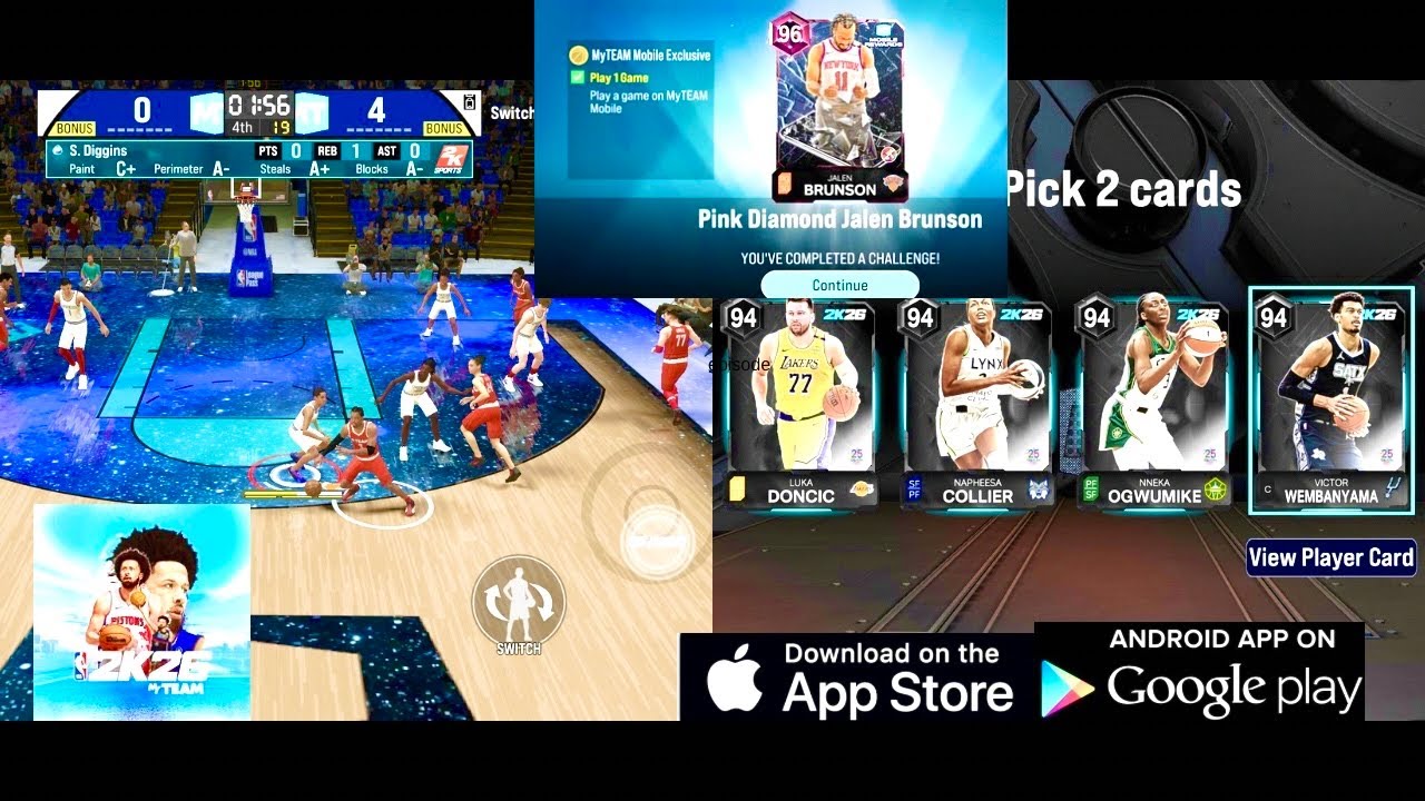 🔥 ГЛОБАЛЬНЫЙ ЗАПУСК NBA 2K26 MYTEAM MOBILE! 🚀 Первый взгляд на игровой процесс на iOS и Android!