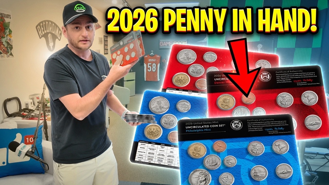 ПЕННИ 2026 ГОДА У МЕНЯ В РУКАХ! Сколько стоят эти монеты?