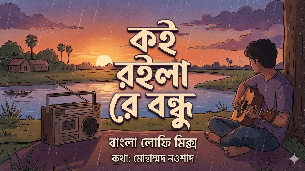 কই রইলা রে বন্ধু - New Bengali Song | কথা: মোঃ নওশাদ | Official Video 2026
