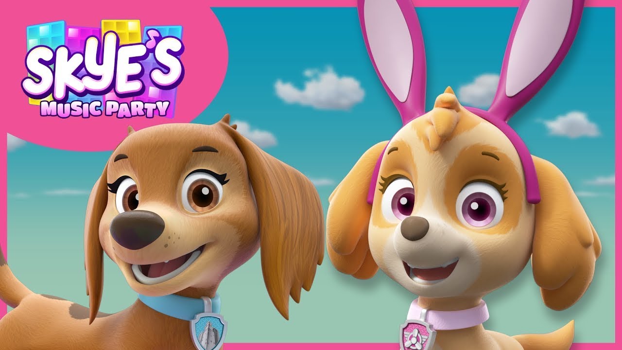 Springtime Bunny & MORE! - Skye's Music Party Compilation - PAW Patrol