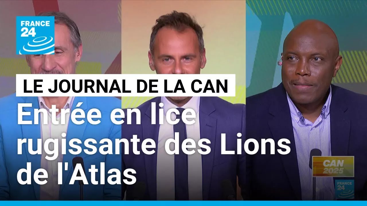 CAN 2025 : Entrée en lice rugissante des Lions de l'Atlas face aux Comores • FRANCE 24