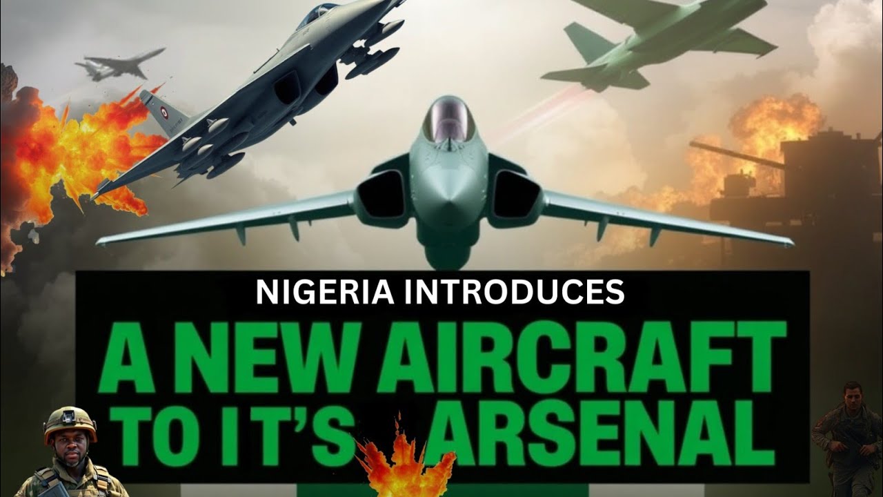 The New Nigeria M346 Fighter Jet In Action.