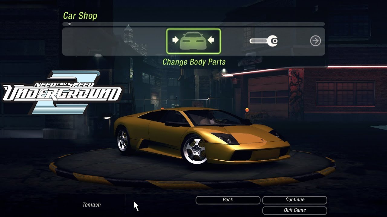 NFS Underground 2 - Lamborghini Murcielago