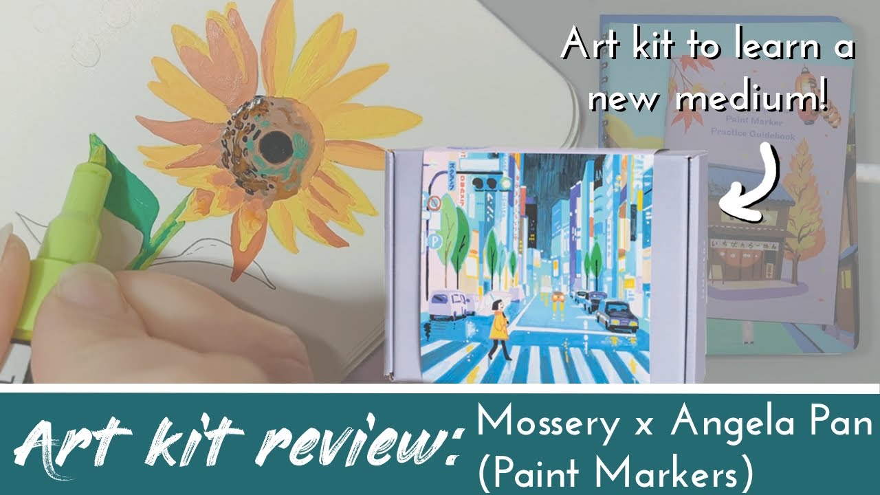 Paint Marker Art Kit Review: Mossery x Angela Pan