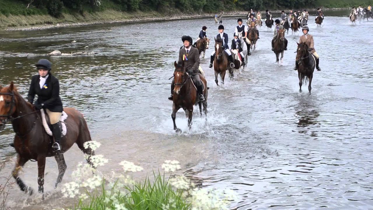 Melrose Common Riding 2013 - Tweed Crossing