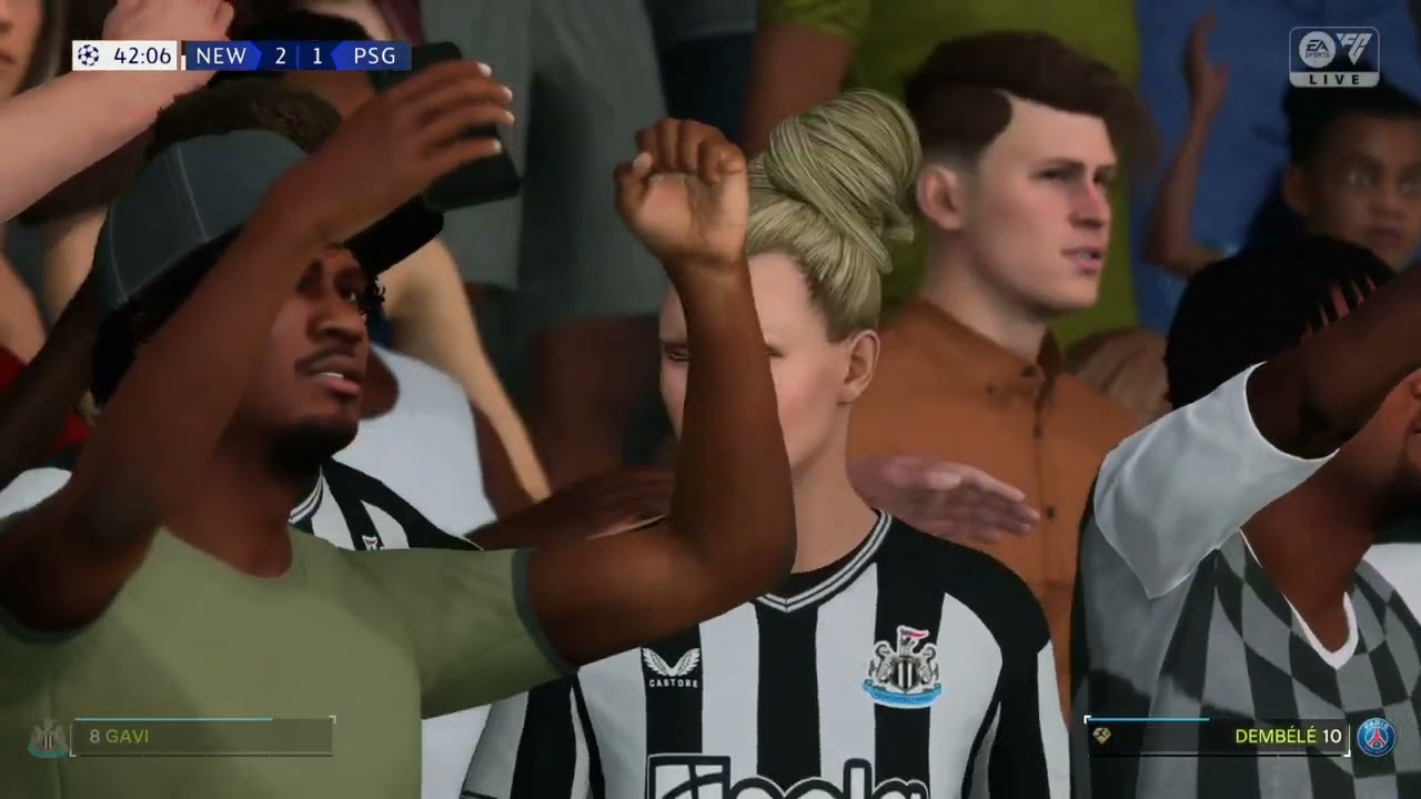 PSG  vs Newcastle UTD