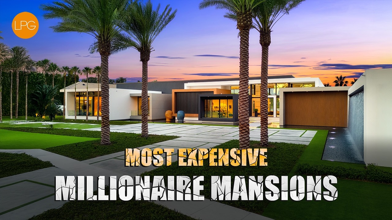 3 Hour Tour Of The Most Expensive Mega Mansions Of Millionaires