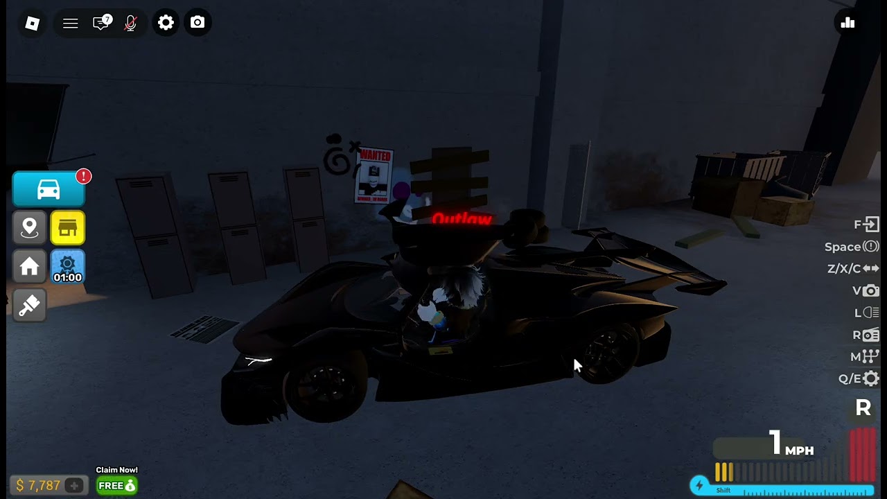 Me playing driving empire