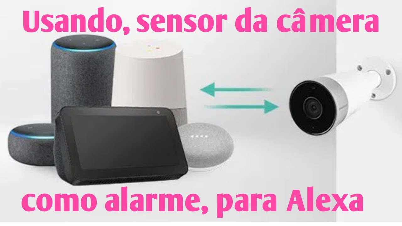 Como INTEGRAR, o Sensor da Câmera na Alexa ,e no Sistema de Alarme