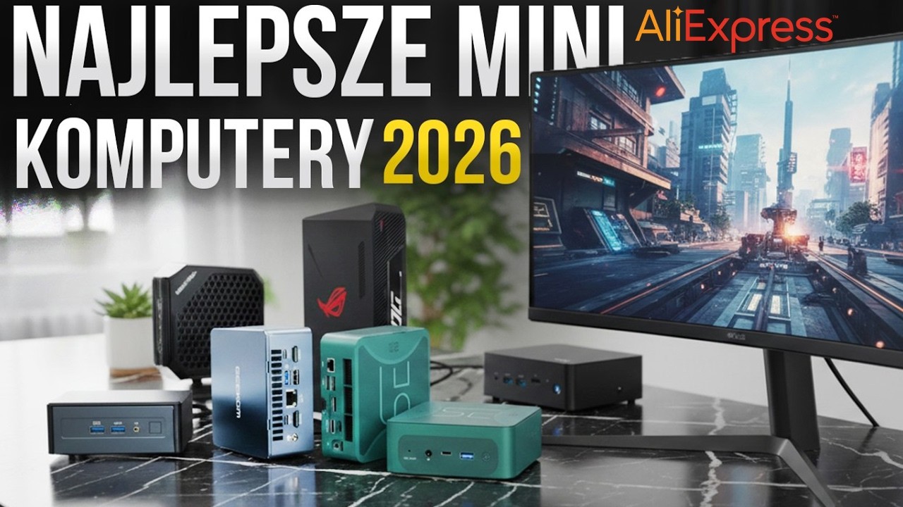 Mini PC 2026: TOP‑7 najlepszych komputerów do domu, pracy i gier!