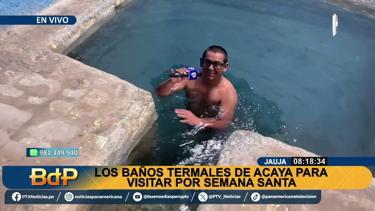 Baños Termales de Acaya: conozca sobre las aguas tibias de Jauja que tienen propiedades medicinales