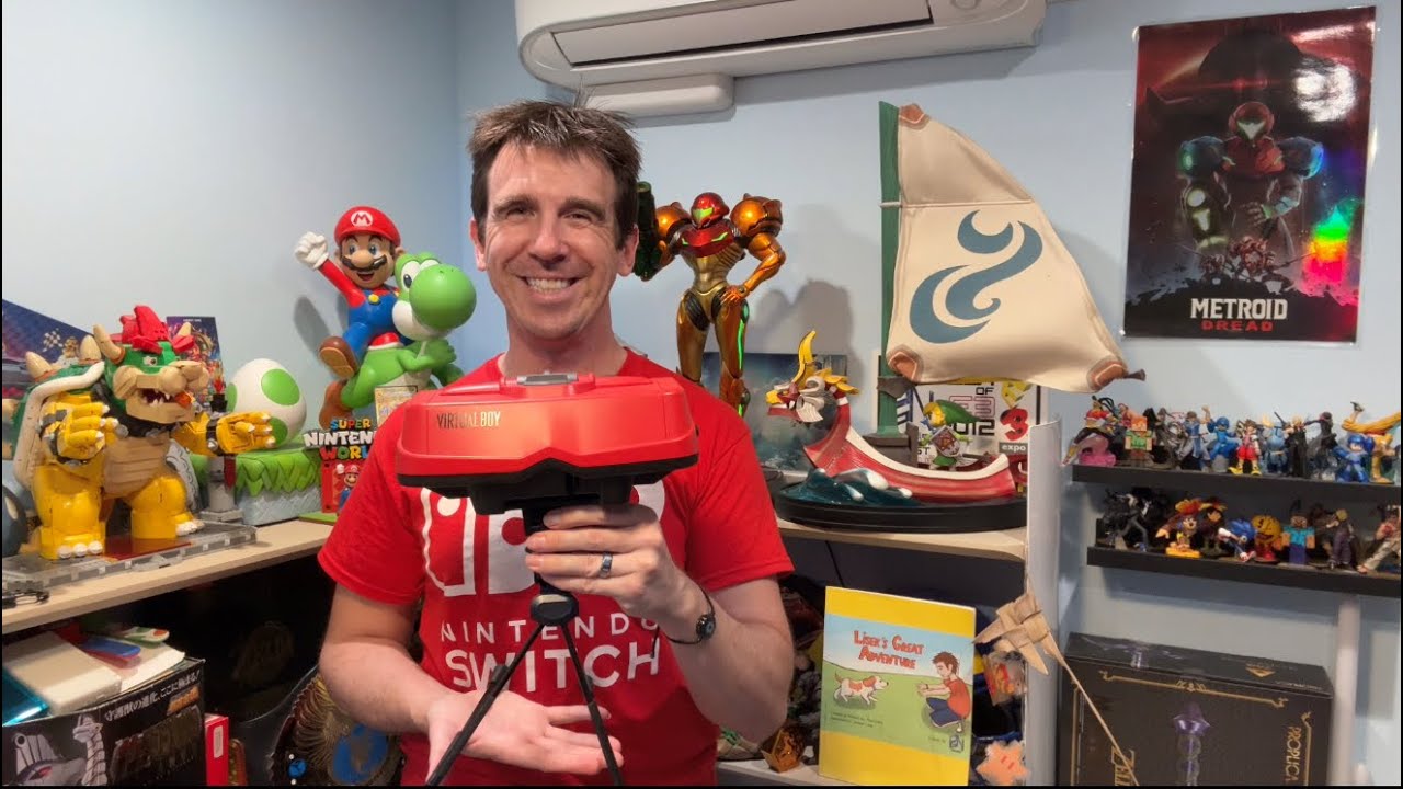 Virtual Boy unboxing video! (Nintendo Switch Online version)