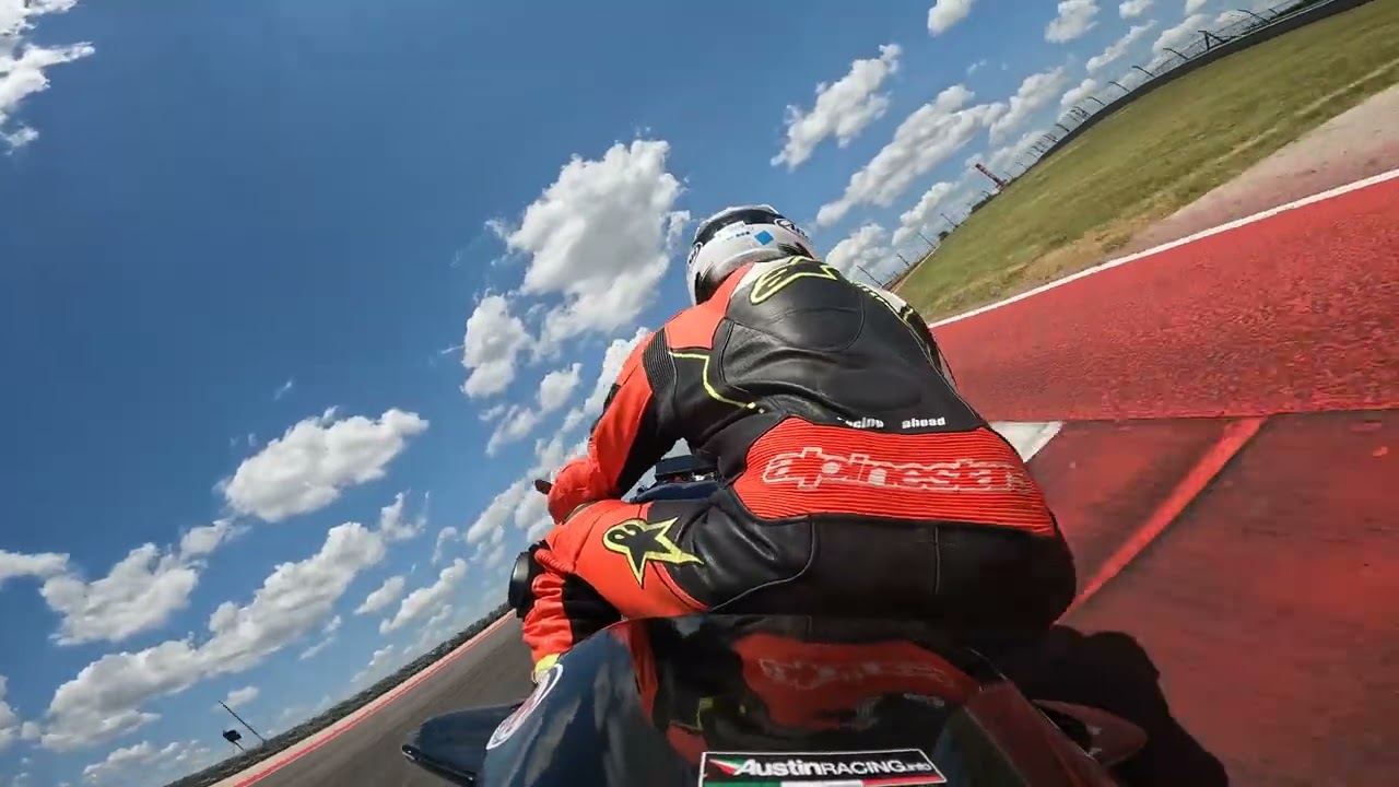 3:16 tracksday Yamaha R6 in Circuit of the Americas cota