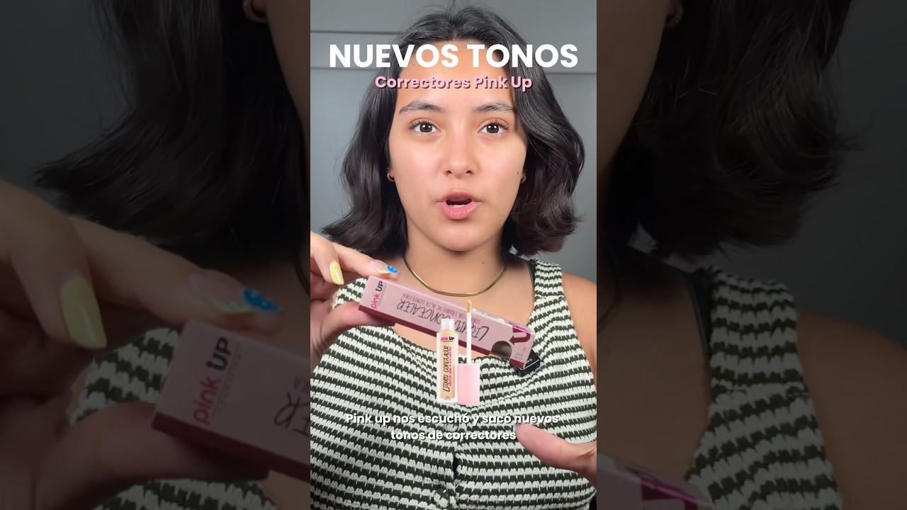 NUEVOS TONOS DE CORRECTORES DE PINK UP!!🩷 