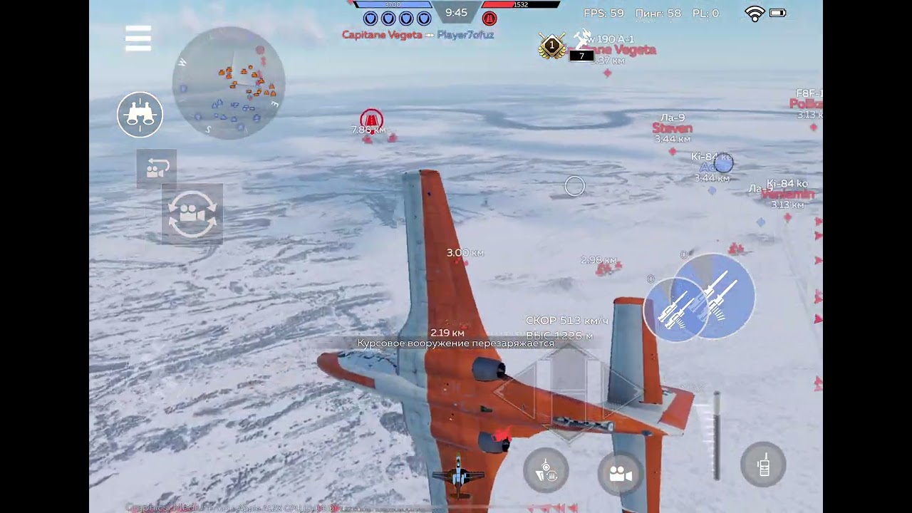 War Thunder Mobile 98 point plane ✈️ leaderboard