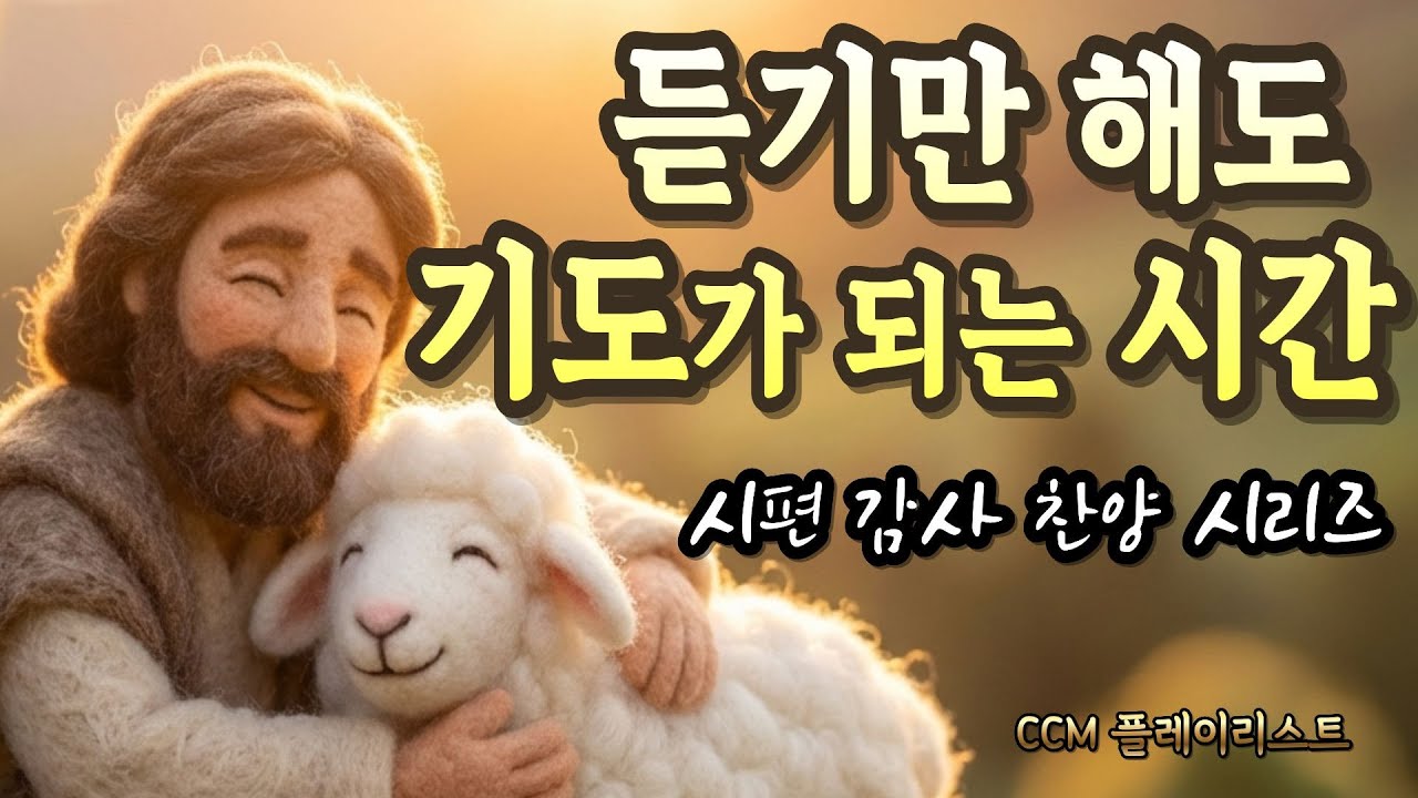 잔잔한 CCM 연주 시편찬양  | 마음이 따뜻해지는 감사찬양 | 감사해 (전12곡 48분) | 5060 위로 CCM | 시편 말씀 묵상