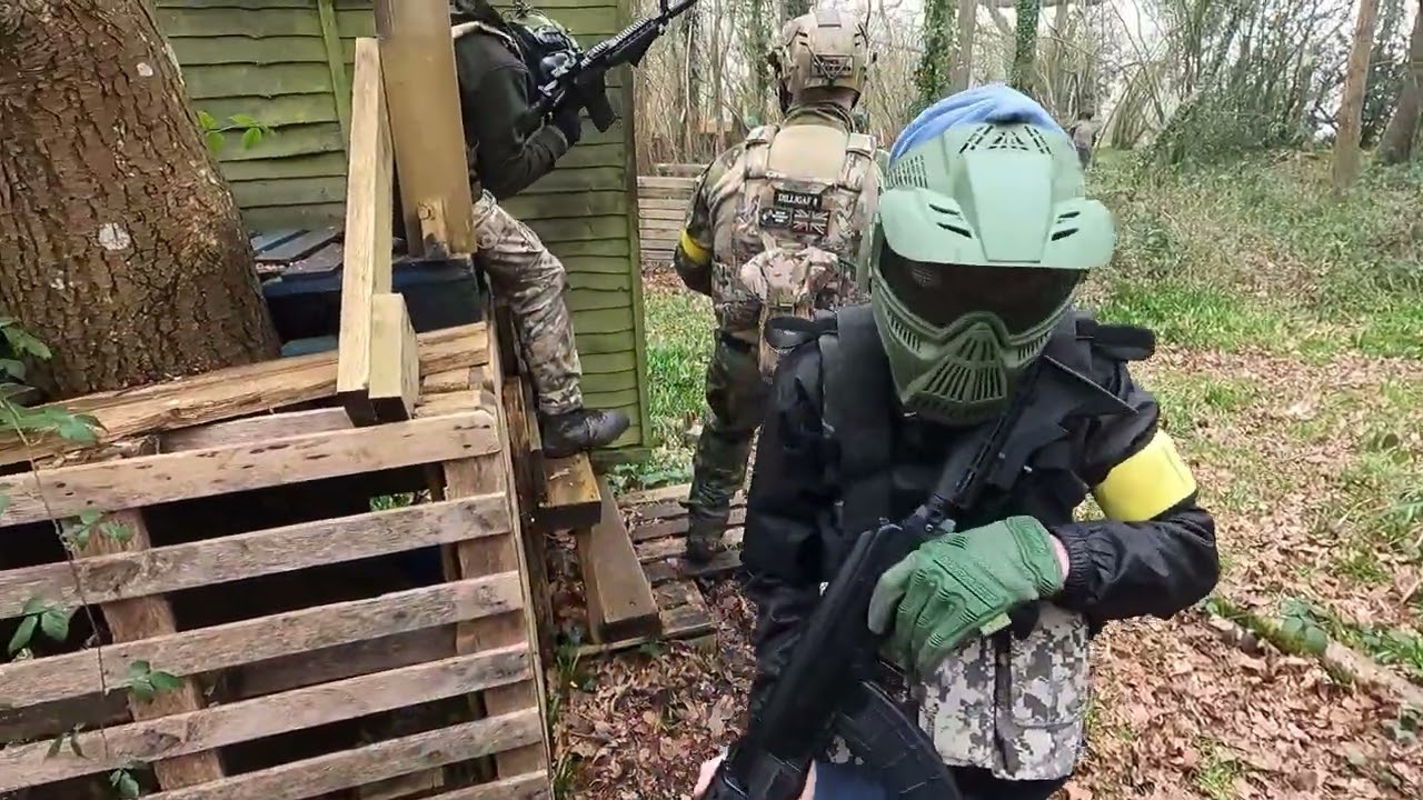 Gold Rush War At Worthing airsoft  Part 2 08 03 26