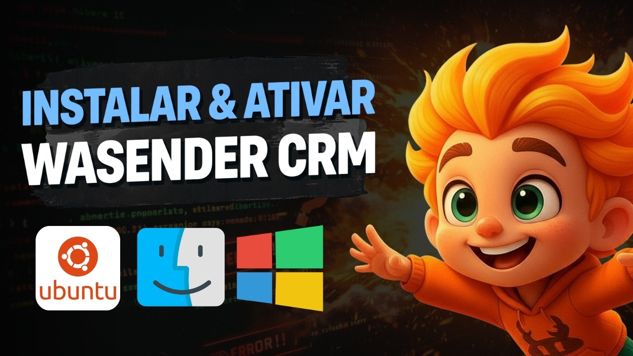 Como Instalar e Ativar WaSender CRM em qualquer dispositivo