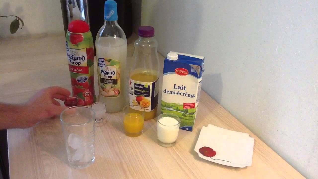 Faire un cocktail Heidi / Boisson sans alcool