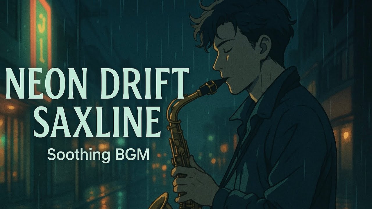 NEON DRIFT SAX LINE Soothing BGM