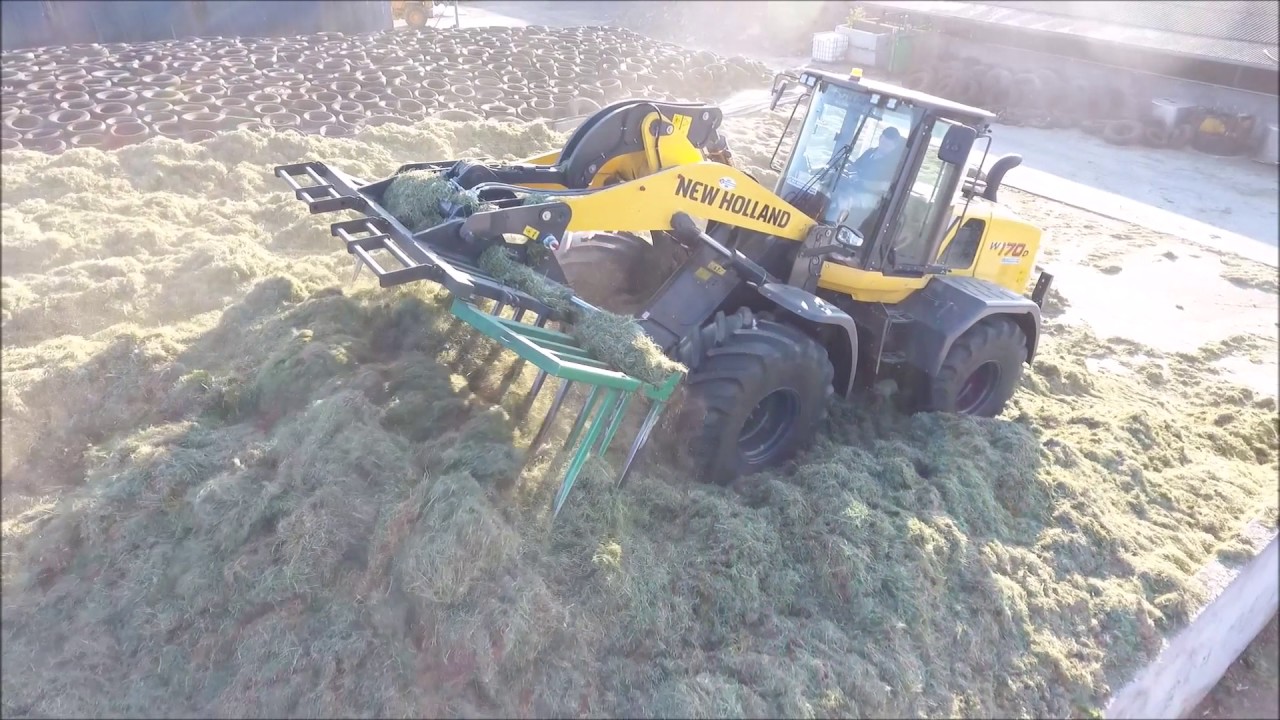 Silage 2017 - Finian Farrelly Agri - Krone Wagons - Drone Footage (HD)