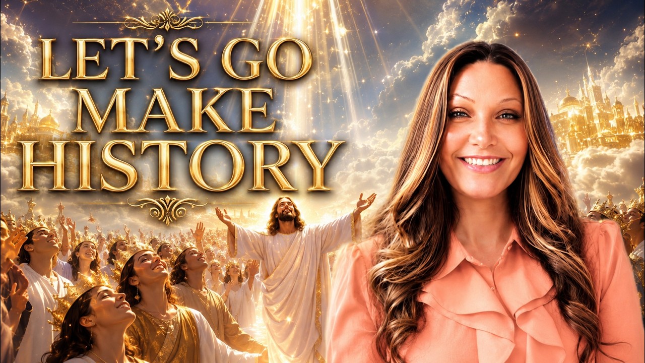 LET'S GO MAKE HISTORY- A POWERFUL WORD FROM THE HEAVENLY FATHER- 8-11-26