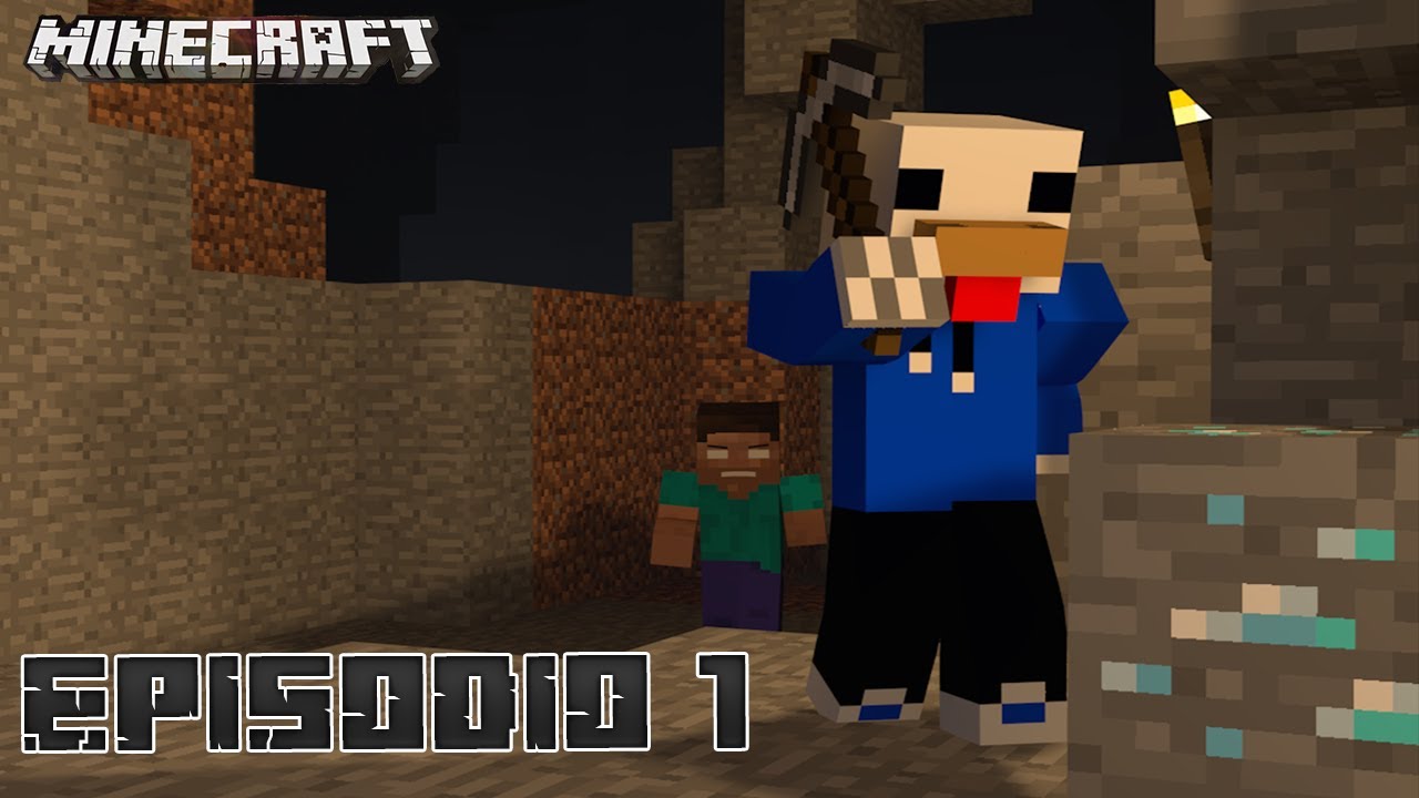 MINECRAFT WITH HEROBRINE | EP. 1: I'M GOING TO HAVE A HEART ATTACK