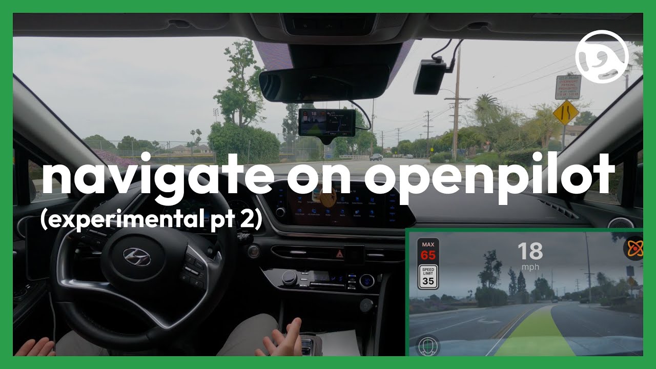 Навигация на OpenPilot Vol2 - Comma Three, полный привод