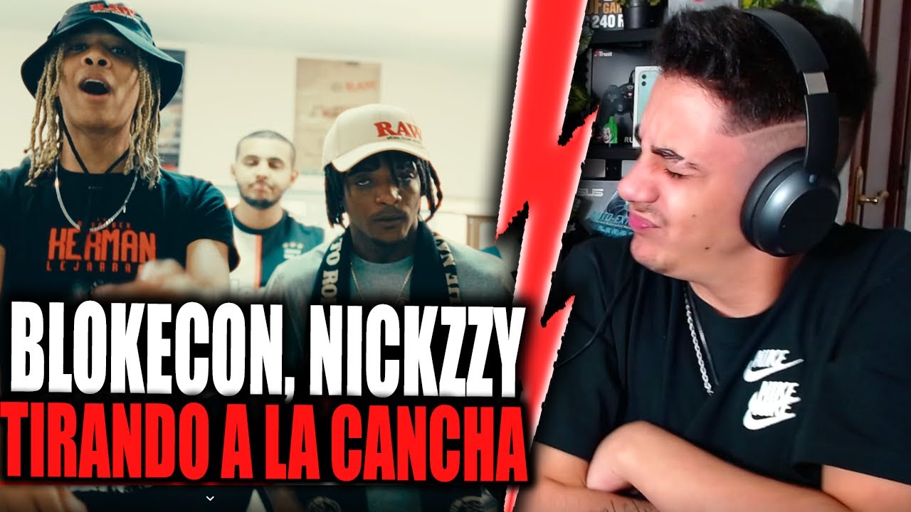 (REACCIÓN) LIL VIIC BLOKECON, NICKZZY - TIRANDO A LA CANCHA (VIDEO OFICIAL)