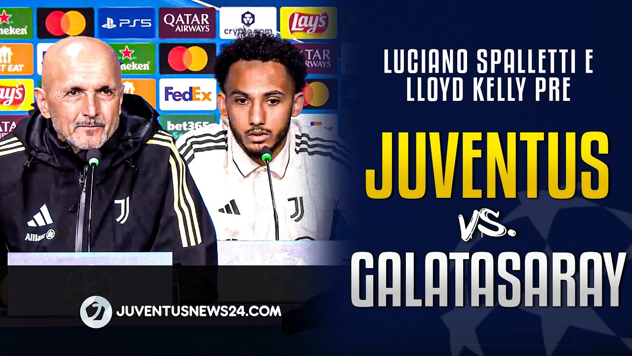 Conferenza SPALLETTI e KELLY pre JUVE GALATASARAY: “Yildiz mi ha detto 'Io sono pronto'”