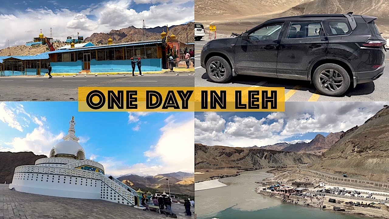 EXPLORING LEH IN MY TATA SAFARI | PLACES TO VISIT IN LEH CITY | LADAKH ROAD TRIP 2023 | Day 5